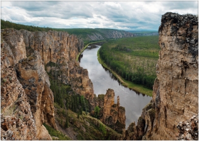 Каменные столбы Якутии