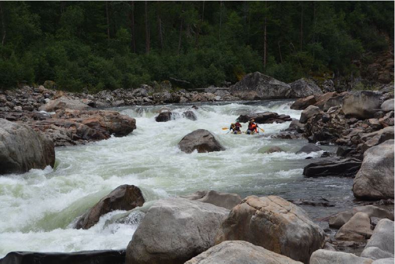 Отчет о водном походе по реке Уда