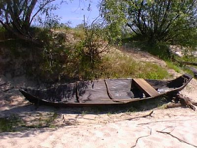 •Чертеж деревянной лодки•