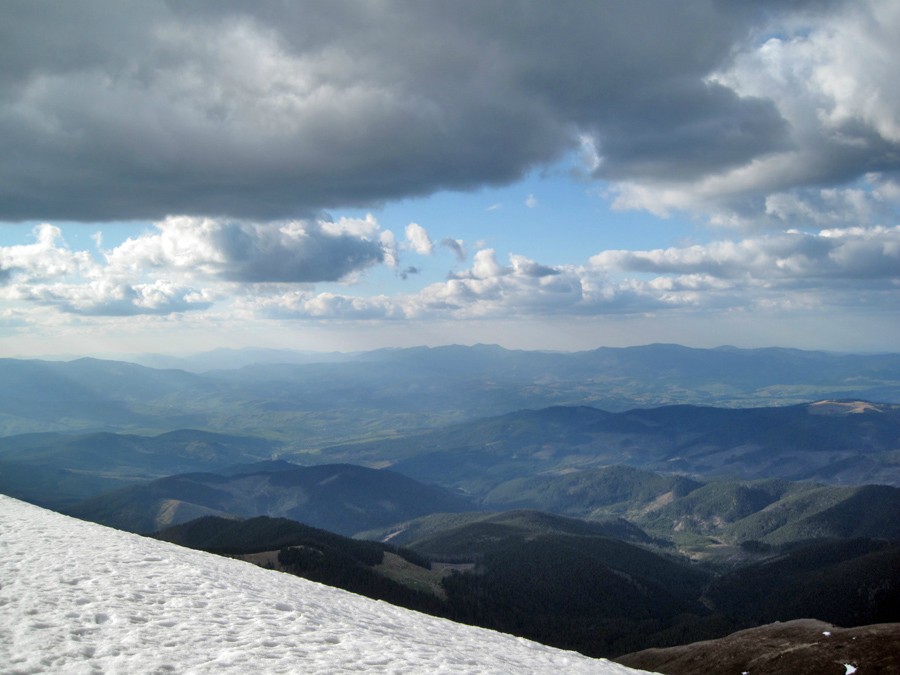 Виды с вершины Говерлы. Фото 1
