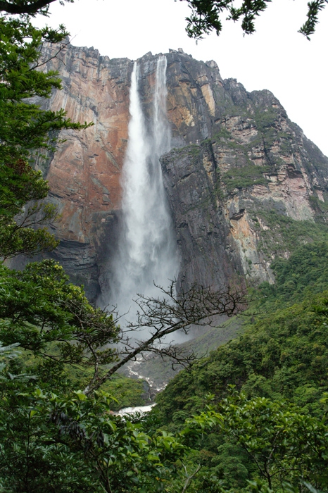 Водопад Анхель, большая вода