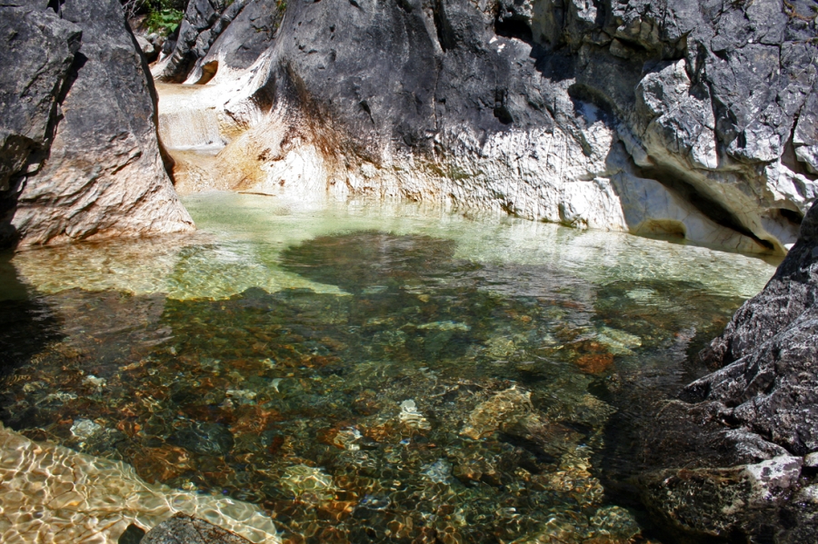 Каньоны Урда-Шана. Фото 4. Палитра камня