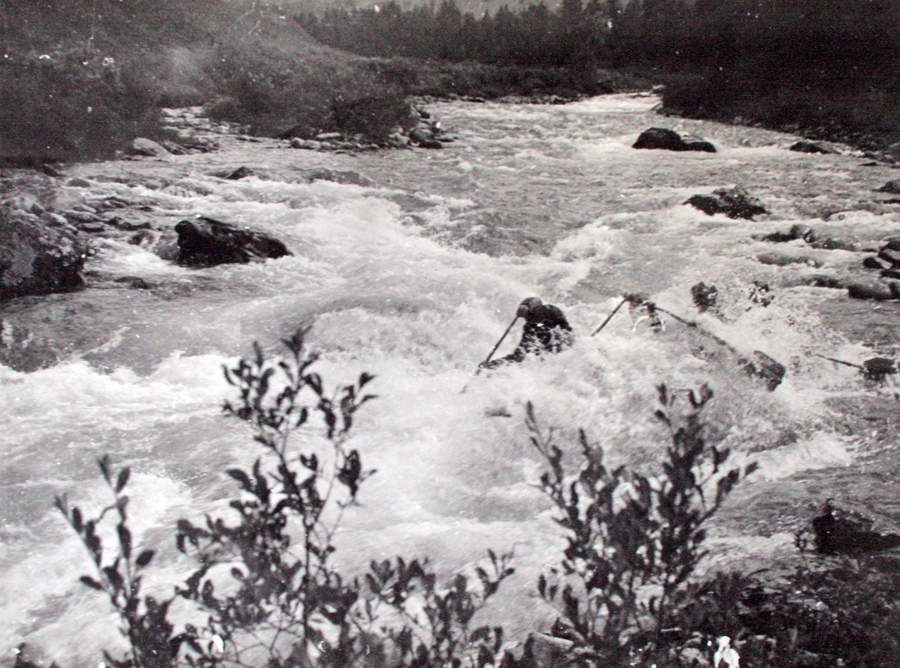 Фрагмент сплава по реке Верхний Кураган