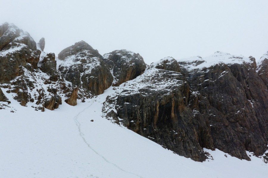 Вид на перевал Ходжи со стороны спуска