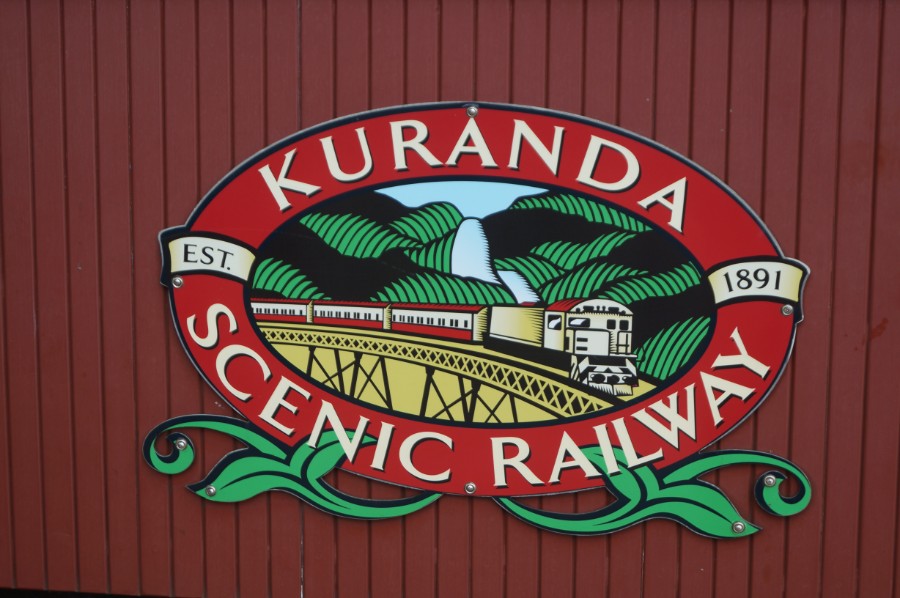 Эмблема живописной железной дороги Куранда.