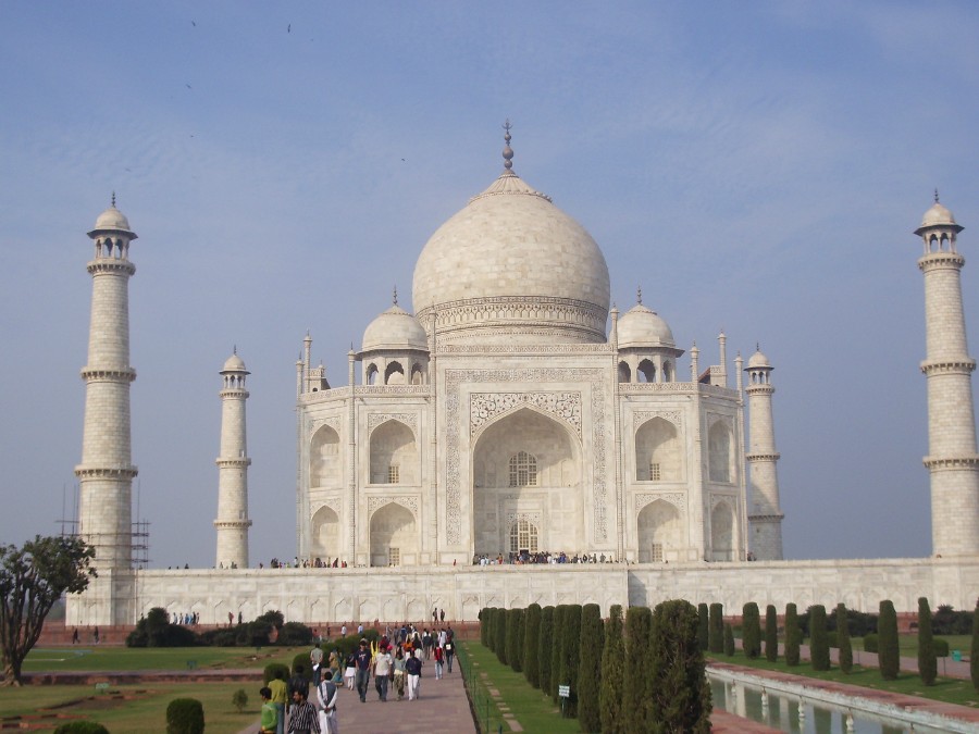  - (Taj Mahal).   
