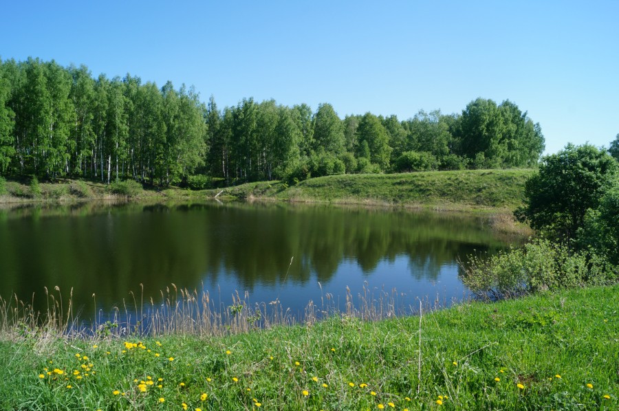  Озеро Кошкино в 1 км к юго-западу от озера Мякушки