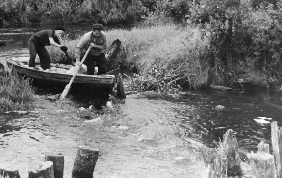 На лодках по Сереже, 1960 год