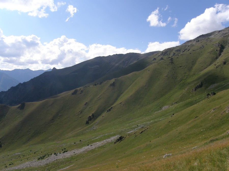 Подъём на перевал Куршоу Нижний (западный), фото 4