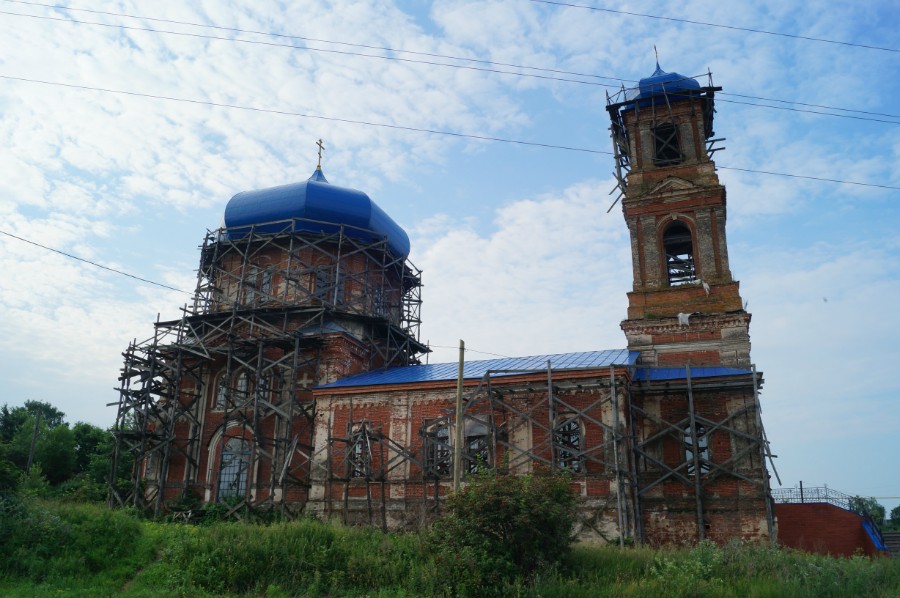 Восстанавливаемая церковь в селе Вельдеманово, фото 2