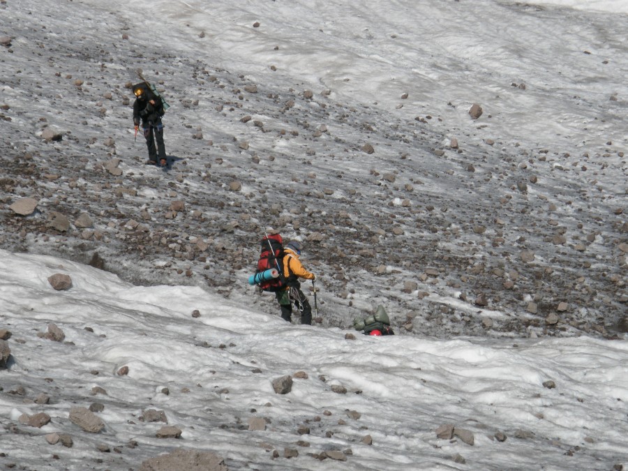 Траверс ледника Уллучиран, фото 3