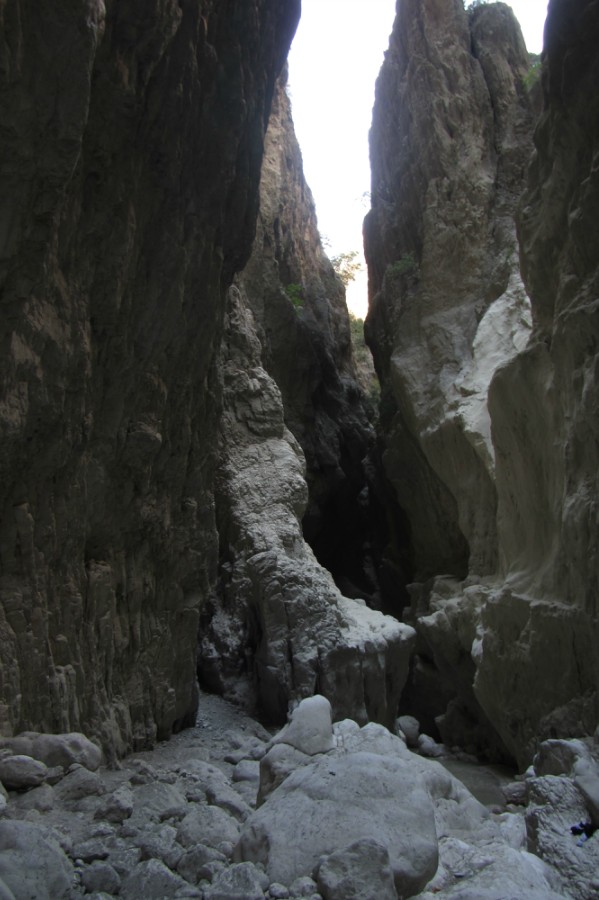 В верхней части каньона Сакликент