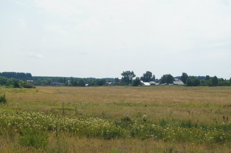 Вид на село Канерга от Троицкого источника