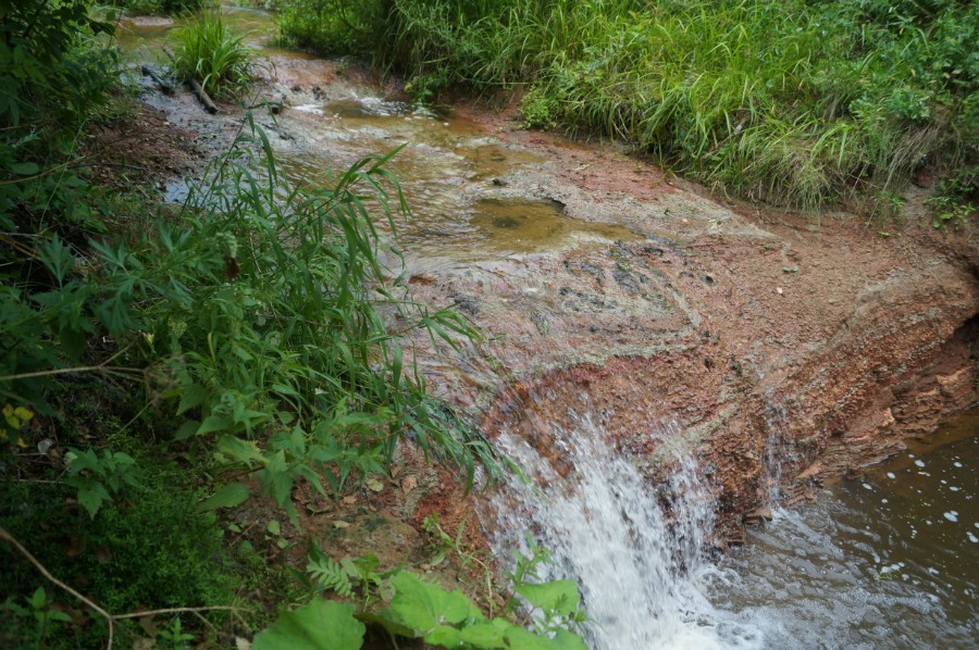 Водопад на реке Илешма. Урочище Юронга. Фото 5