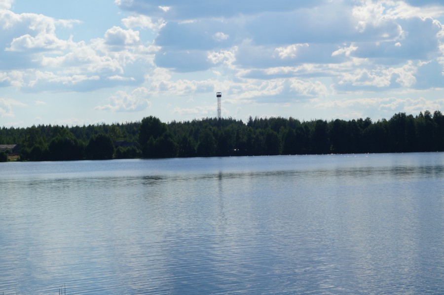 Озеро Кузьмияр. Фото с восточного берега на юго-запад