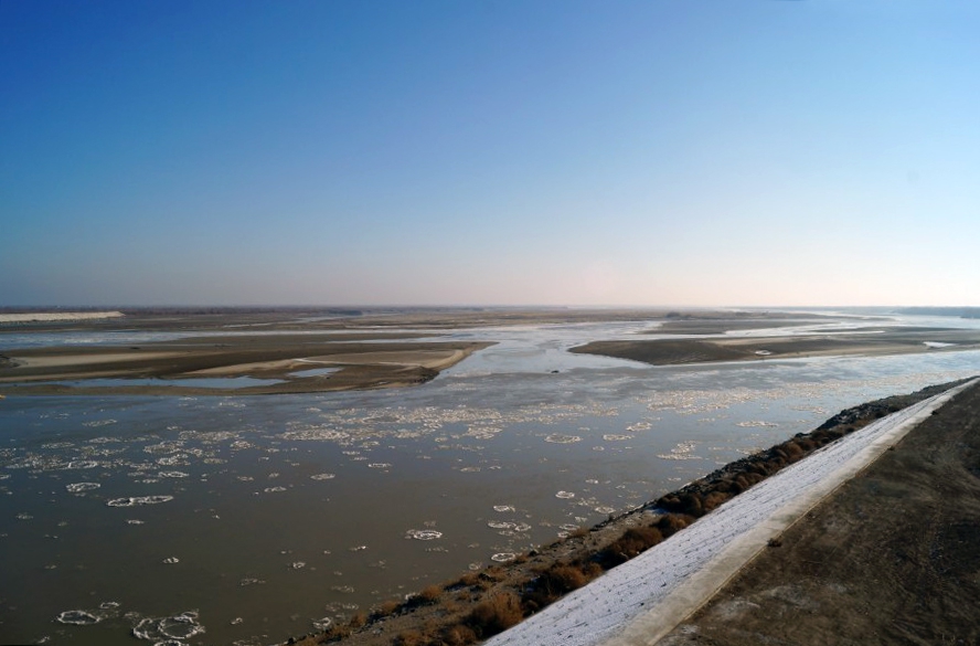Река Амударья. По дороге из Хивы в Бухару