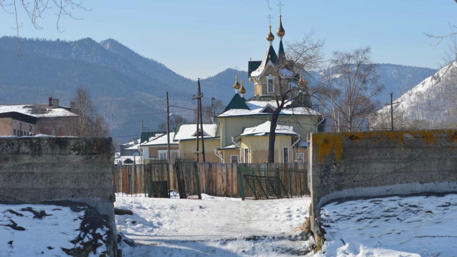 Новая церковь в Слюдянке, рядом с ж.д. вокзалом