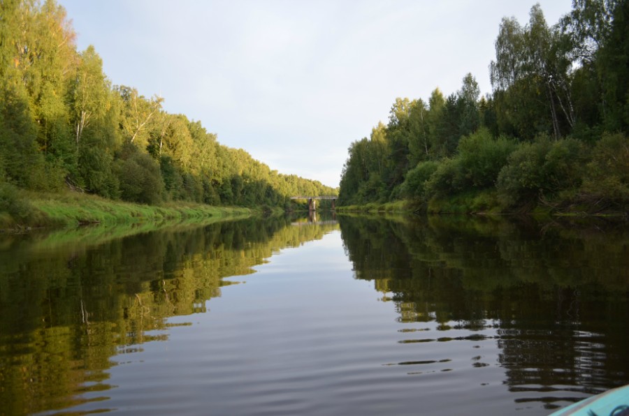 Мост у п. Хахалы