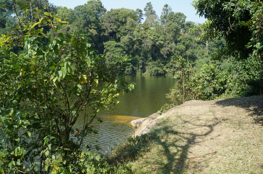 Место для купания на озере Нкуруба