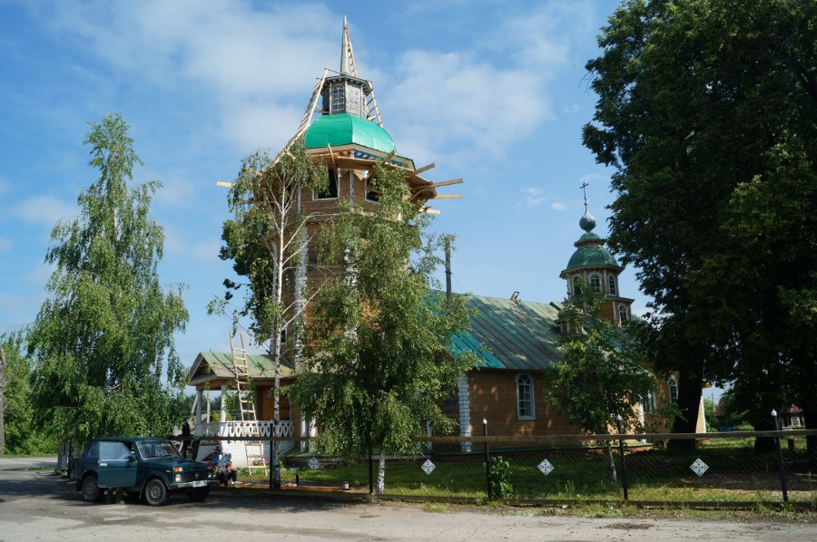 Владимирская церковь в селе Владимирское (на ремонте)
