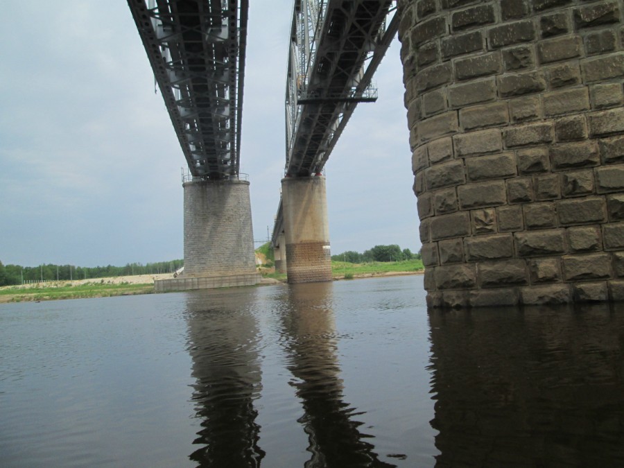 Мост в Ветлужском. Вид снизу