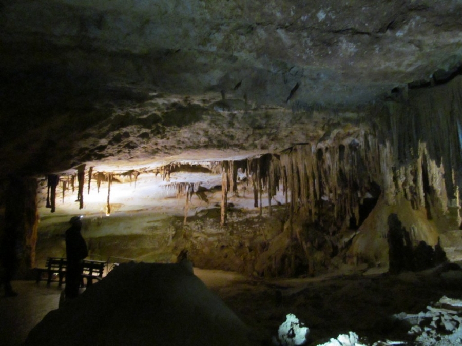 В Мраморной пещере