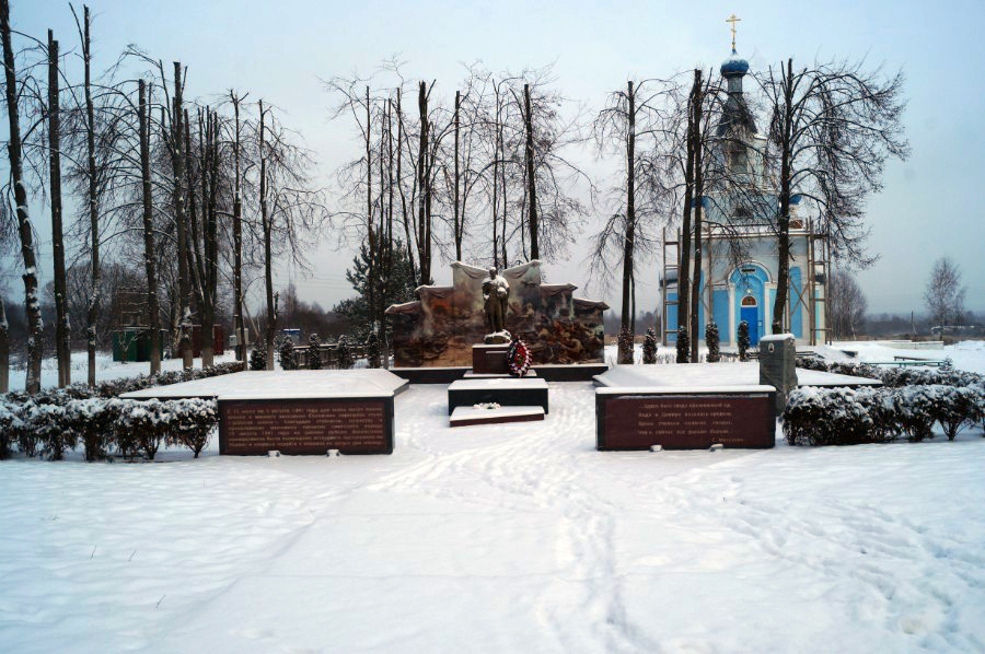 Мемориал защитникам Соловьевой переправы