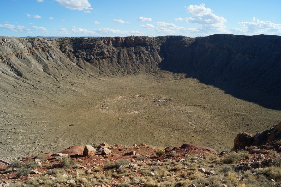   (Meteor Crater)    (Barringer Crater)