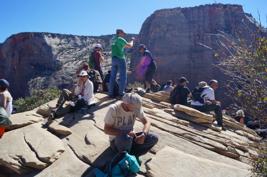    (Top of Angels Landing)