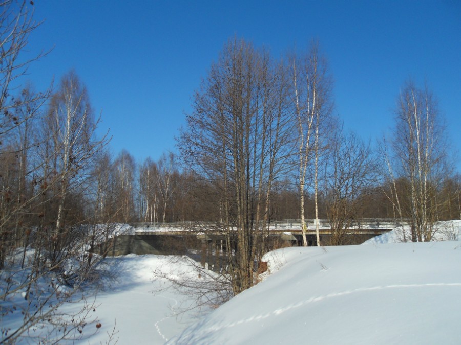 Мост через Кезу у с. Кресты