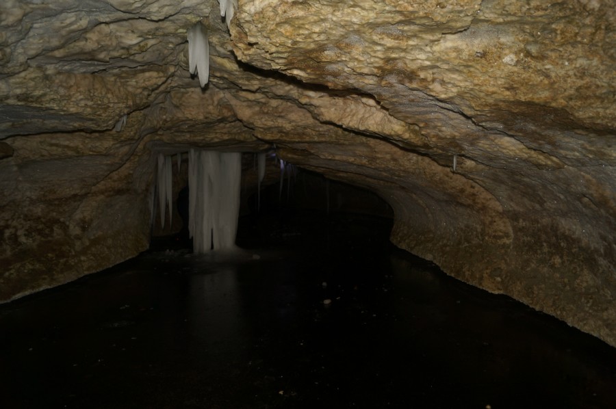 Полузатопленные Березниковские пещеры