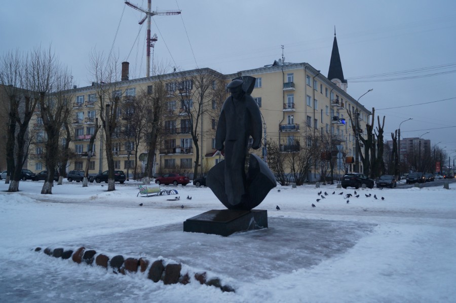 Памятник юнгам северного флота в Архангельске