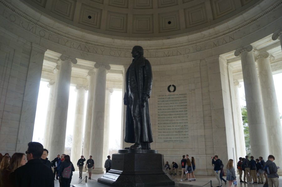 Памятник Джефферсону в монументе Джефферсона