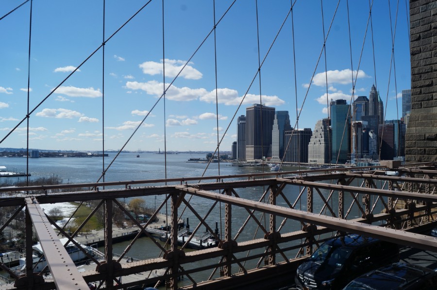 Манхеттен с Бруклинского моста