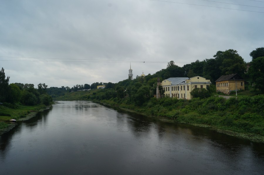 Река Тверца в г. Торжок