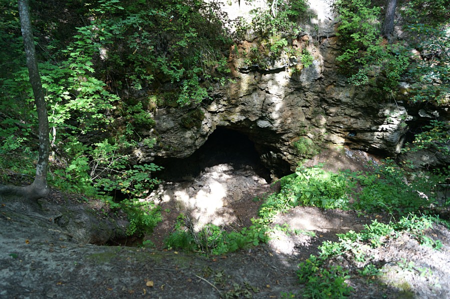 Ичалки - пещера Старцева келья (Старцева яма)