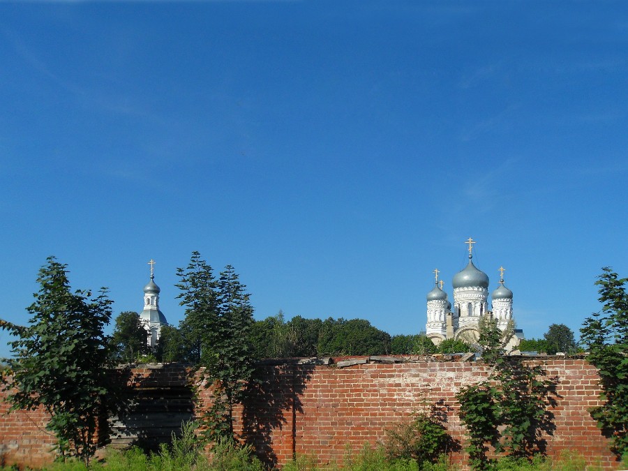 Воскресенский Федоровский мужской монастырь (между 1897 - 1905 гг.) в с. Сергеево. Фото 1