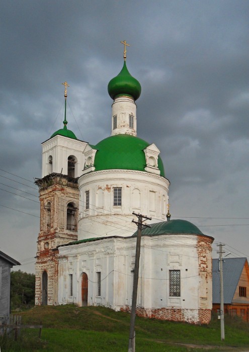 Церковь Николая Чудотворца с колокольней (1791 г.) в с. Мугреево-Никольское