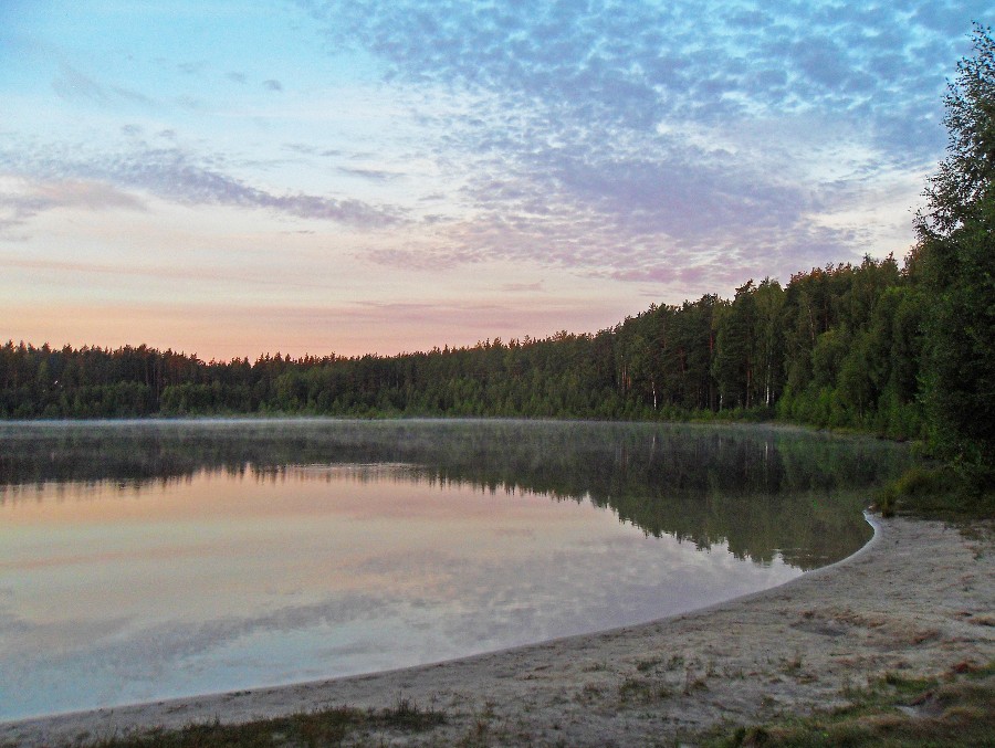 Рассвет на озере Западное. Фото 3