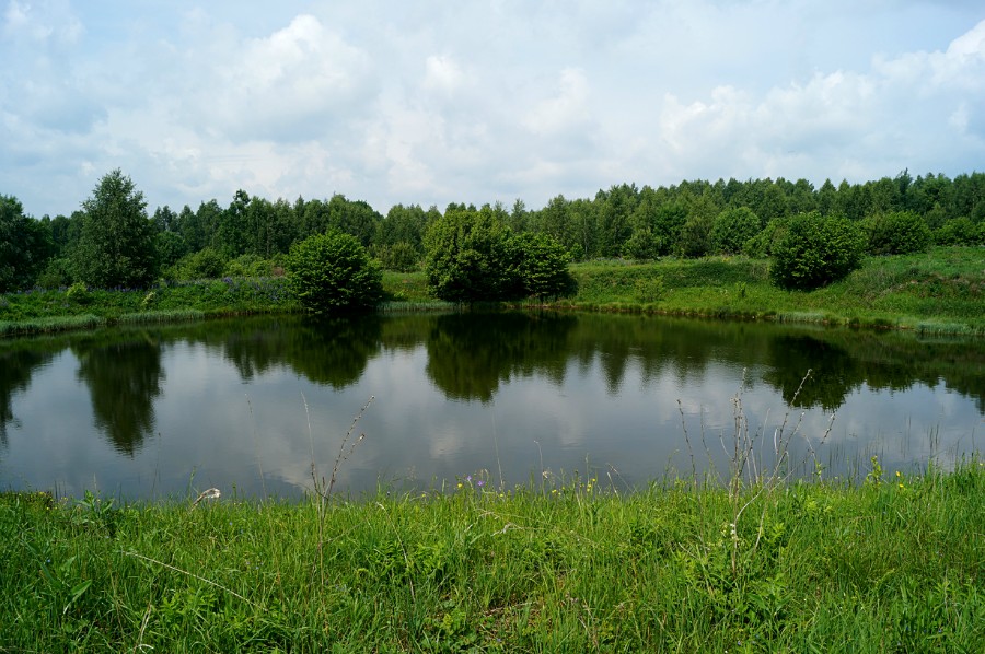 Безымянное озеро к северо-западу от с. Невадьево