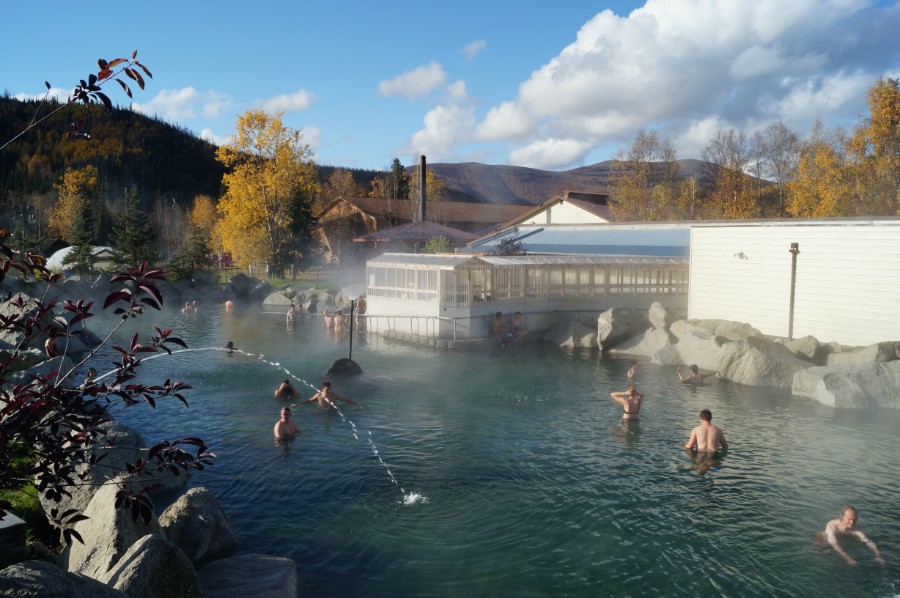 Населённый пункт Chena Hot Springs. 