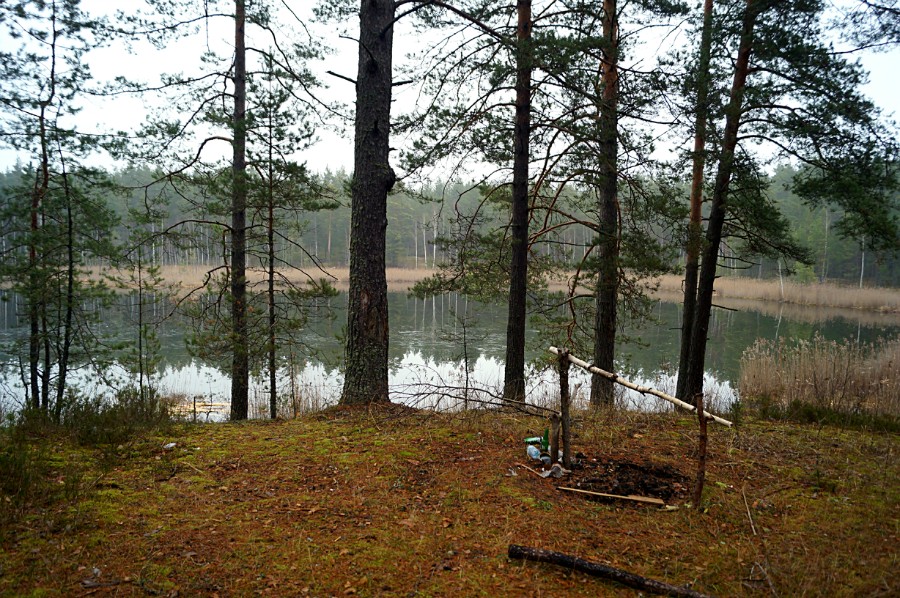 Стоянка на озере Николаево