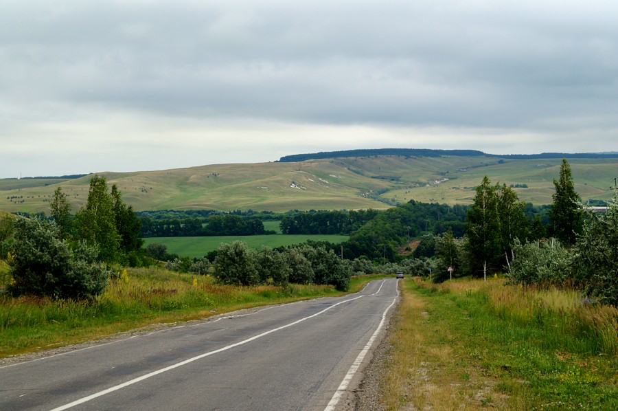 По дороге в Сенгилеевские горы