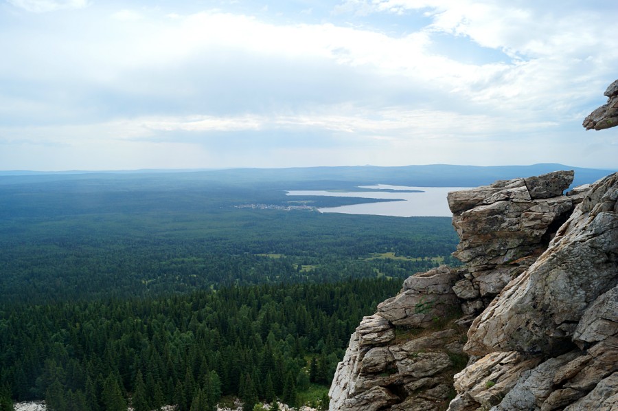 На вершине хребта Зюраткуль