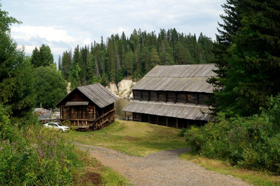 Соляные амбары в музее Хохловка