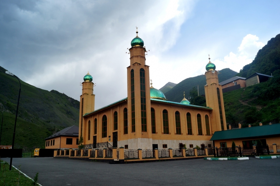 Мечеть в селе Ольгети