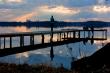 Закат на Валдайском озере-2