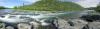 Порог на реке Собь. Панорама