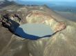 Кислотное озеро Троицкое в одноименном кратере вулкана Малый Семячик