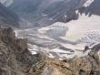 Внизу ледник Центральный (Западный) Башиль и истоки Башильаузсу